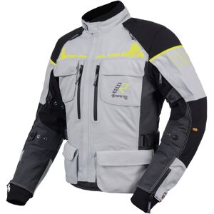 Rukka Ecuado-R Motorsykkel Tekstil Jacket 66 Grå Gul
