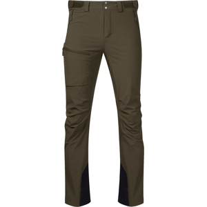 Bergans Men's Breheimen Softshell Pants Dark Green Mud XL, Dark Green Mud