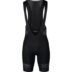 POC Men's Essential Road VPDs Bib Shorts Uranium Black/Uranium Black S, Uranium Black/Uranium Black