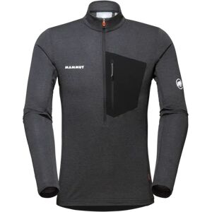 Mammut Aenergy Light ML Half Zip Pull, mellomlagsgenser, half-zip, herre Black-phantom