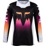 FOX 180 Flora Jenter Motocross Jersey M Svart Rosa