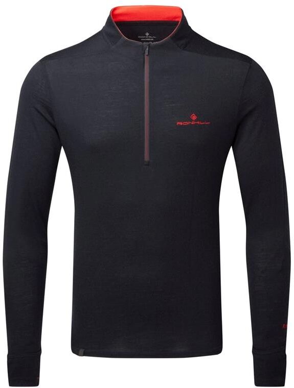 Ronhill Tech Merino 1/2 Zip Tee Herre Lett Lang Trøye M