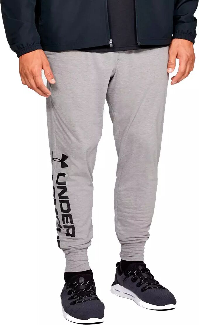 Under Armour Sportstyle Cotton Graphic Jogger - Bukse - Grå - XL