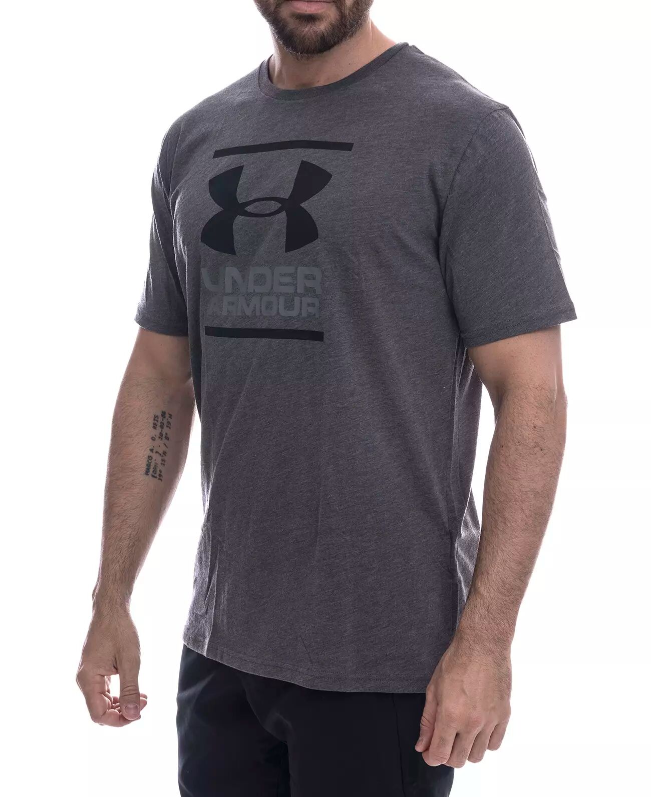 Under Armour GL Foundation - T-skjorte - Koksgrå - S