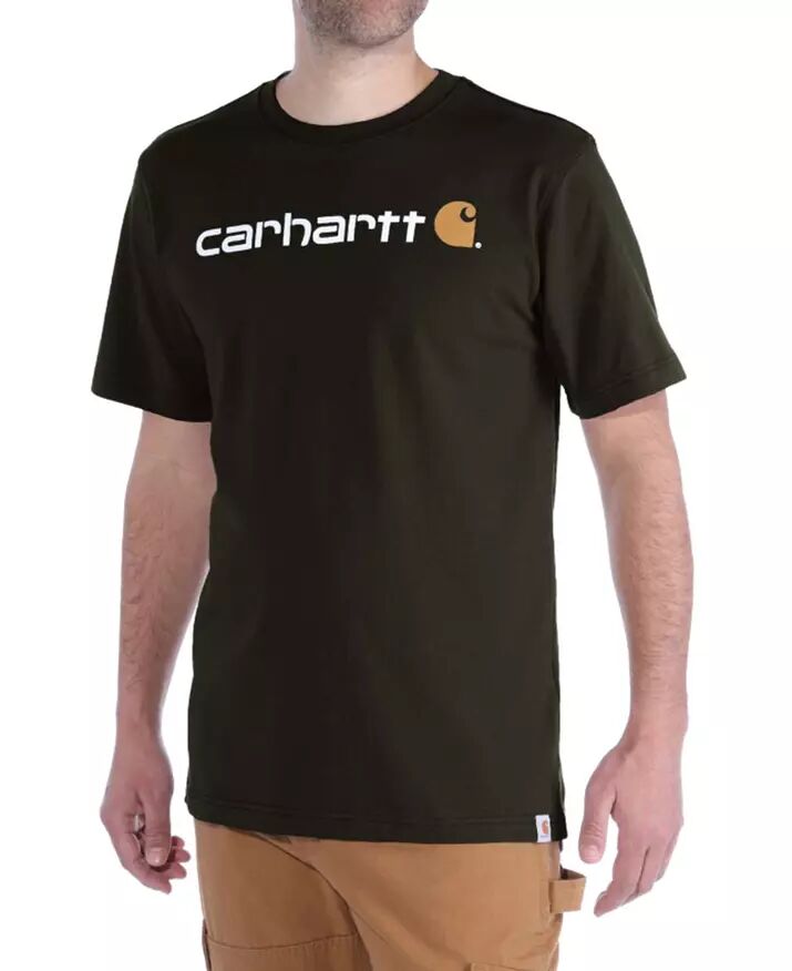 Carhartt Core Logo - T-skjorte - Peat - XXL