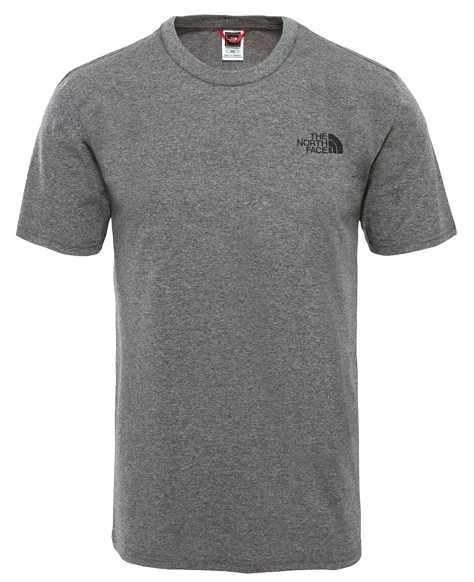 The North Face M Simple Dome - T-skjorte - Grey Heather - XL