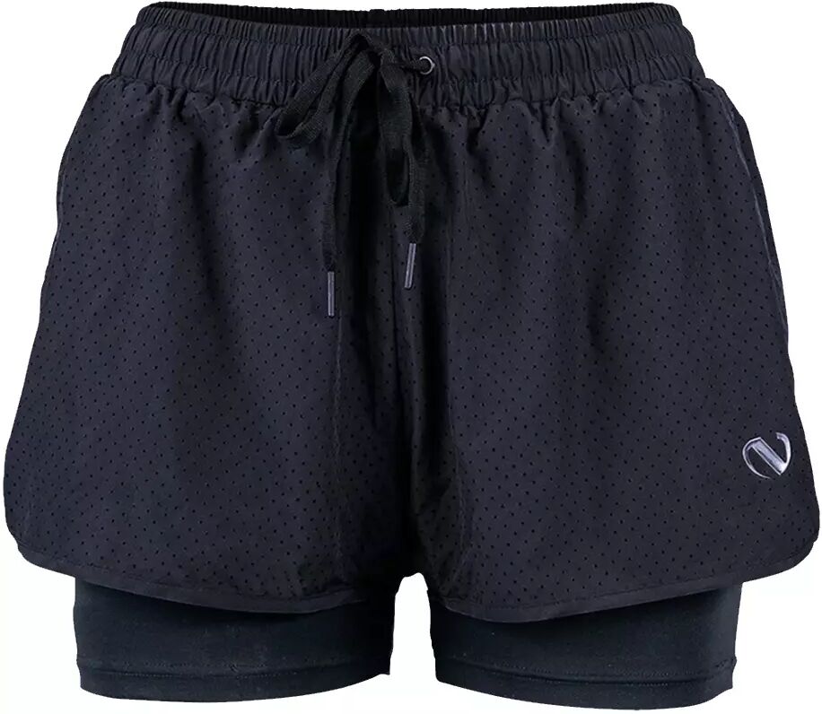 Northug Milan Training 2 in 1 Wmn - Shorts - Svart - M