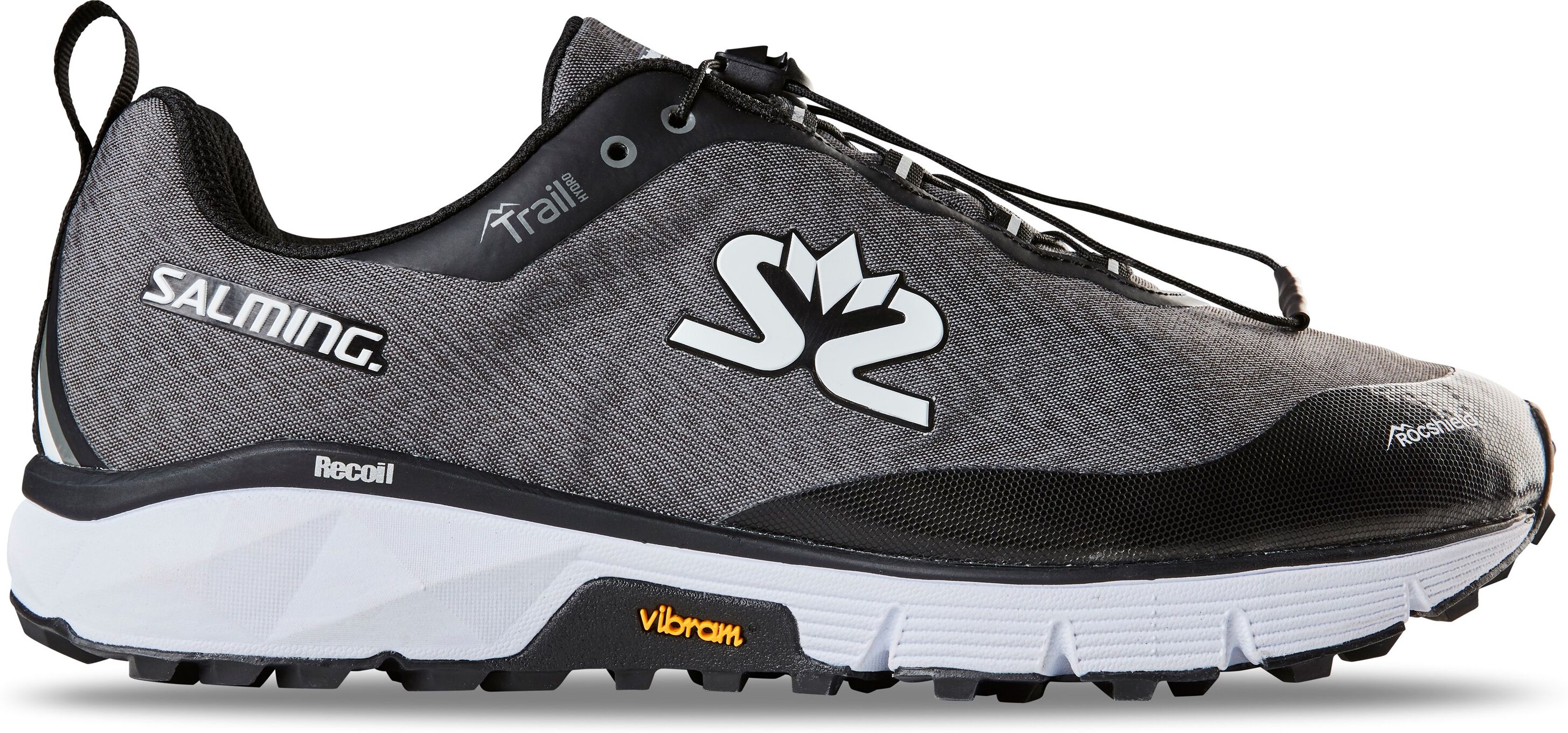 Salming Trail Hydro løpesko herre Grey/Black (1289085-1001) 46 2020