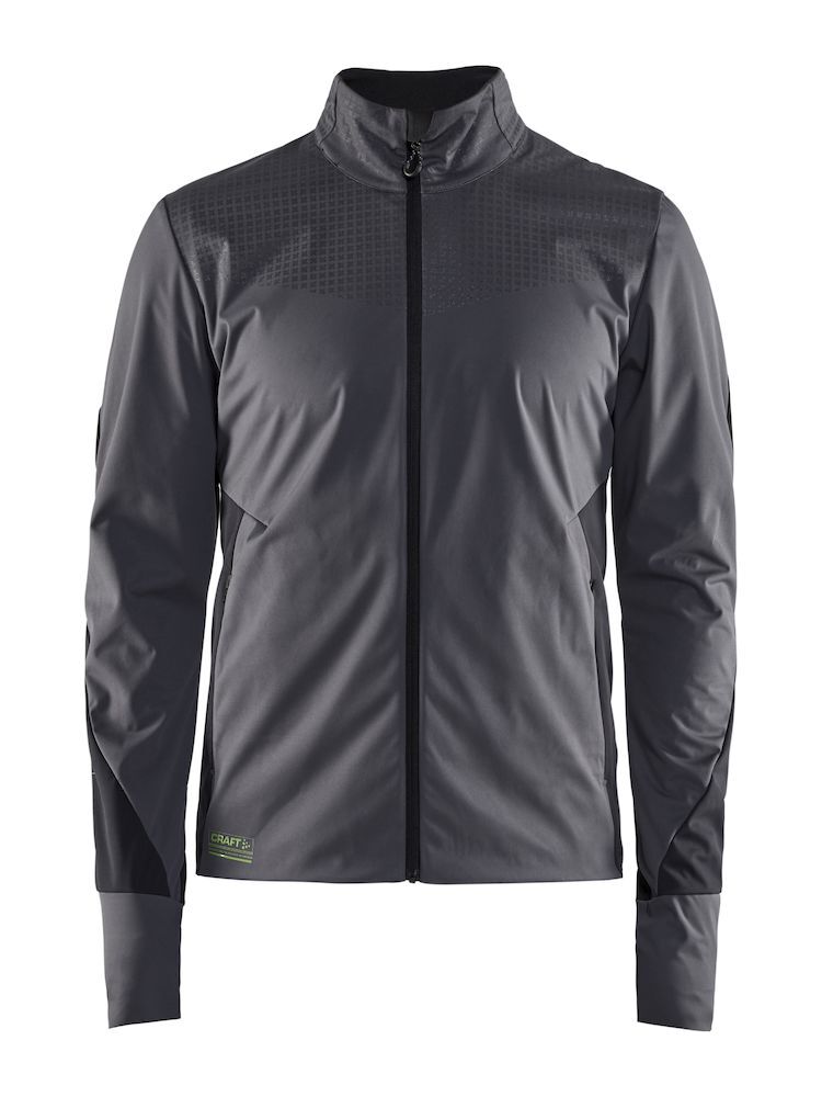 Craft Pursuit Pace Fuseknit Jacket langrennsjakke herre Asphalt/Black (1907764-995999) S 2019