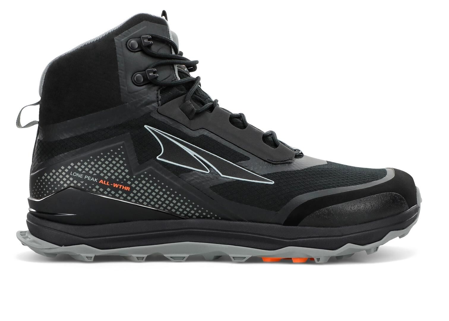 Altra Lone Peak A-W Mid løpesko/tursko herre Black 45 2021