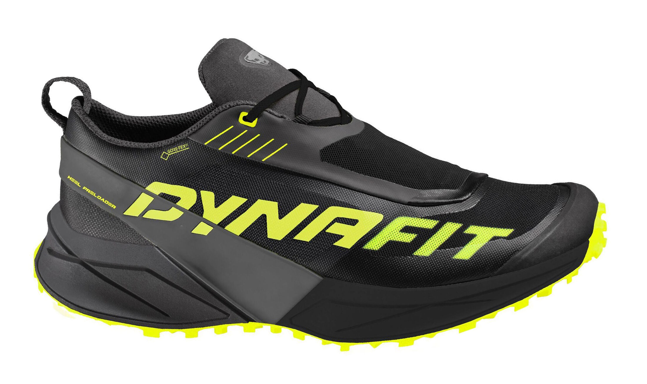 Dynafit Ultra 100 GTX løpesko herre Carbon/Neon Yellow 46 2021