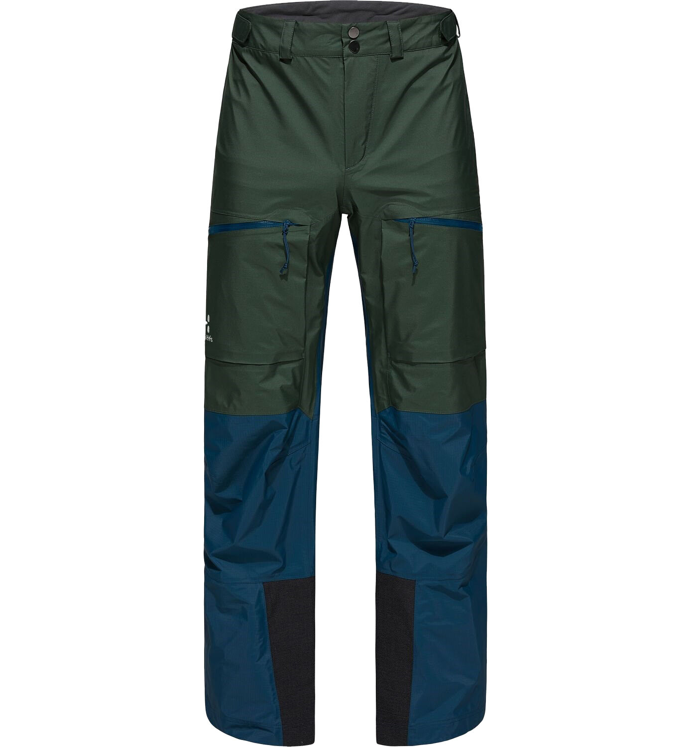 Haglöfs Vassi Touring GTX Pant, skallbukse herre Fjell Green/Dark Ocean  605023 4R9 S 2021