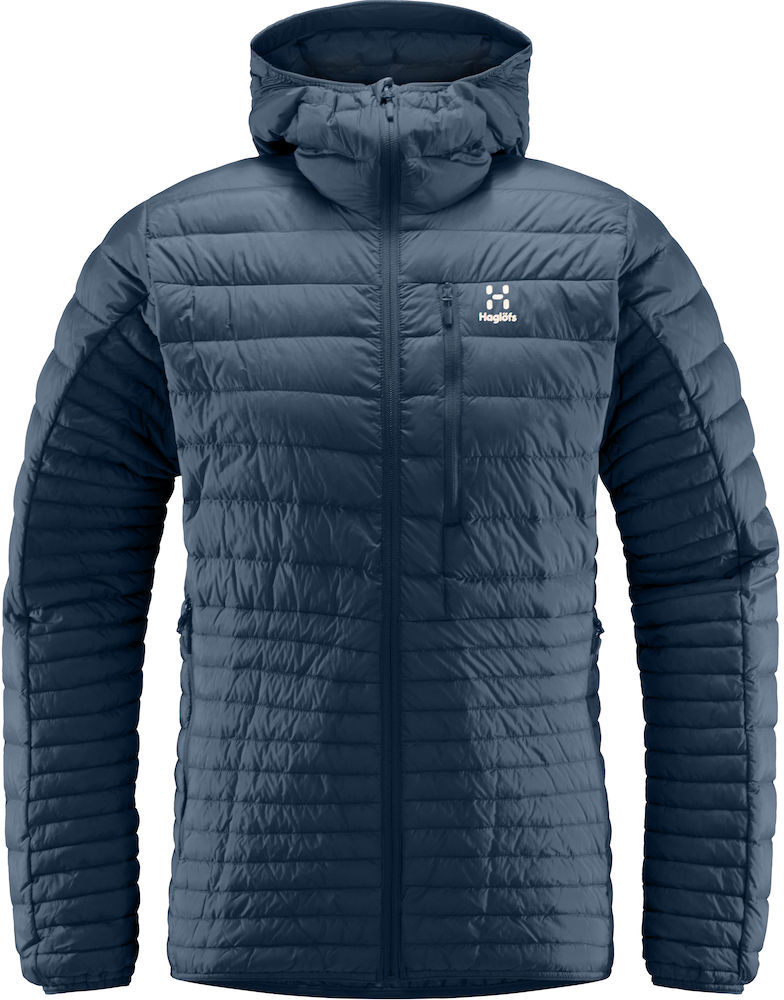 Haglöfs Micro Nordic Down Hood, dunjakke herre Tarn Blue 605047 3N5 S 2021