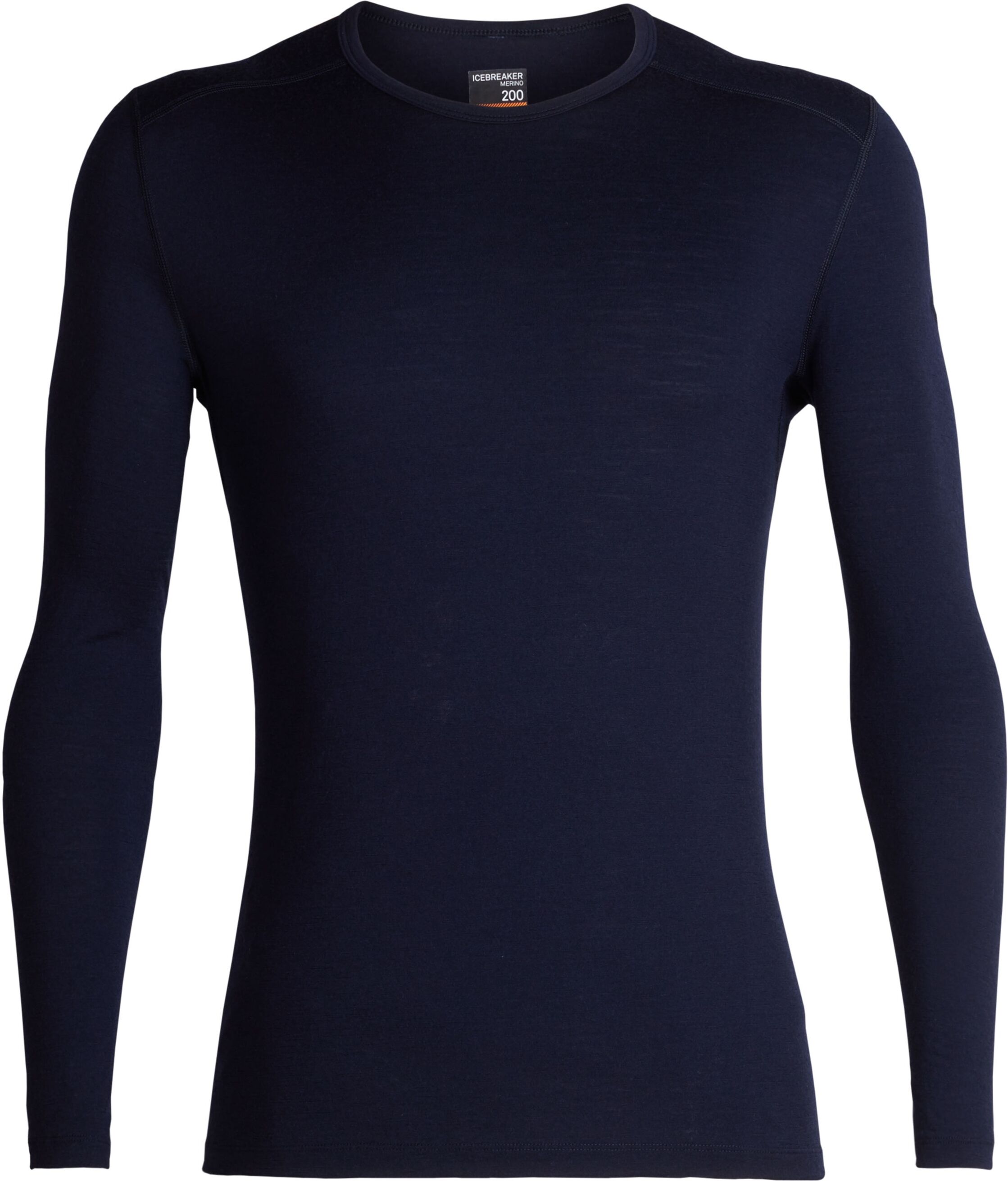 Icebreaker 200 Oasis LS Crew, undertøy herre Midnight Navy 104365401 XL 2019