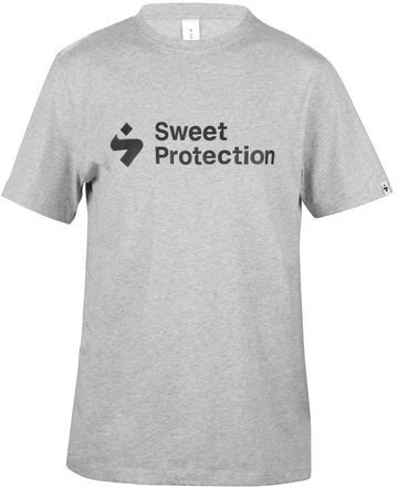 Sweet Protection Logo T-Shirt M, herre Light Gray Melange LGMEL S