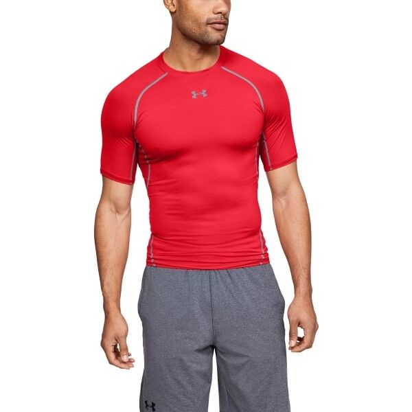 Under Armour HeatGear SS Compression Shirt - Red * Kampanje *