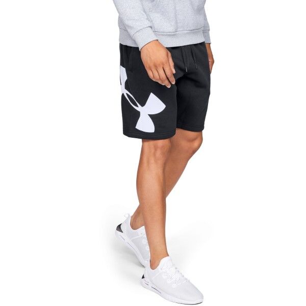 Under Armour Rival Fleece Logo Sweatshort - Black