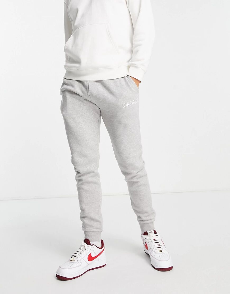 ellesse jogger with logo in grey  Grey