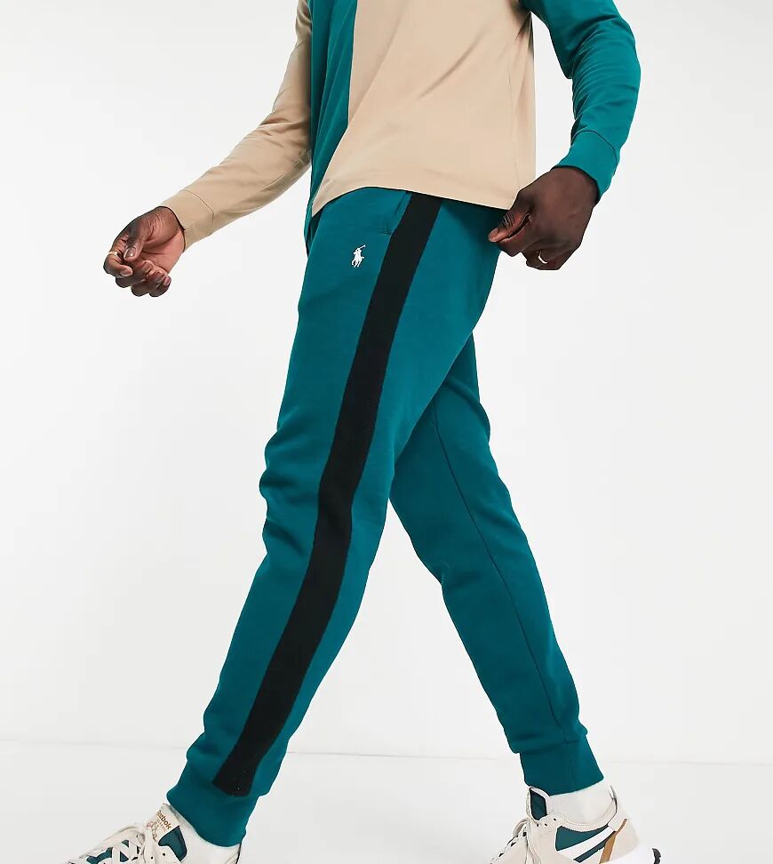 Polo Ralph Lauren x ASOS exclusive collab jogger in green with side stripe and pony logo  Green