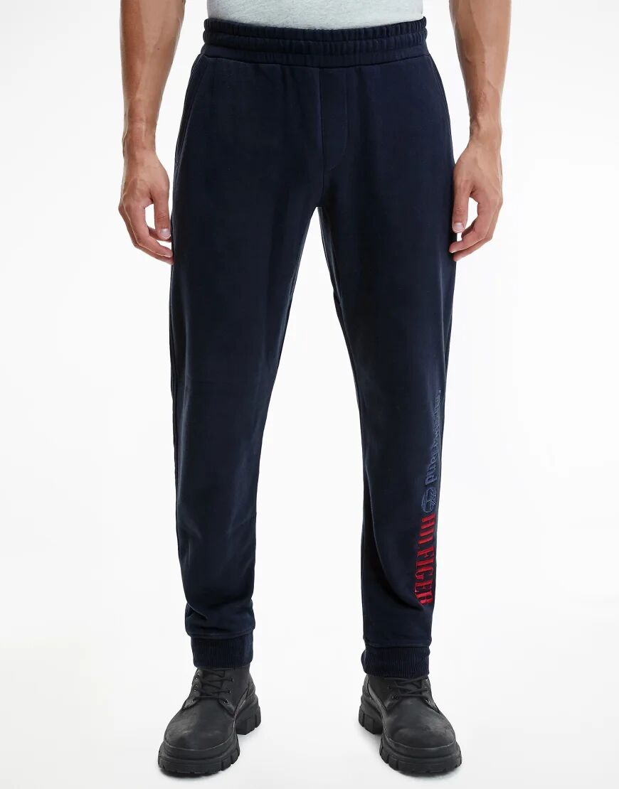 Tommy Hilfiger x Timberland capsule logo leg joggers in navy  Navy