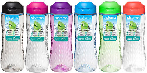 Sistema Drikkedunk 800 Ml. Blå, Grøn, Pink, Lilla, Sort, Melon. - 1 stk