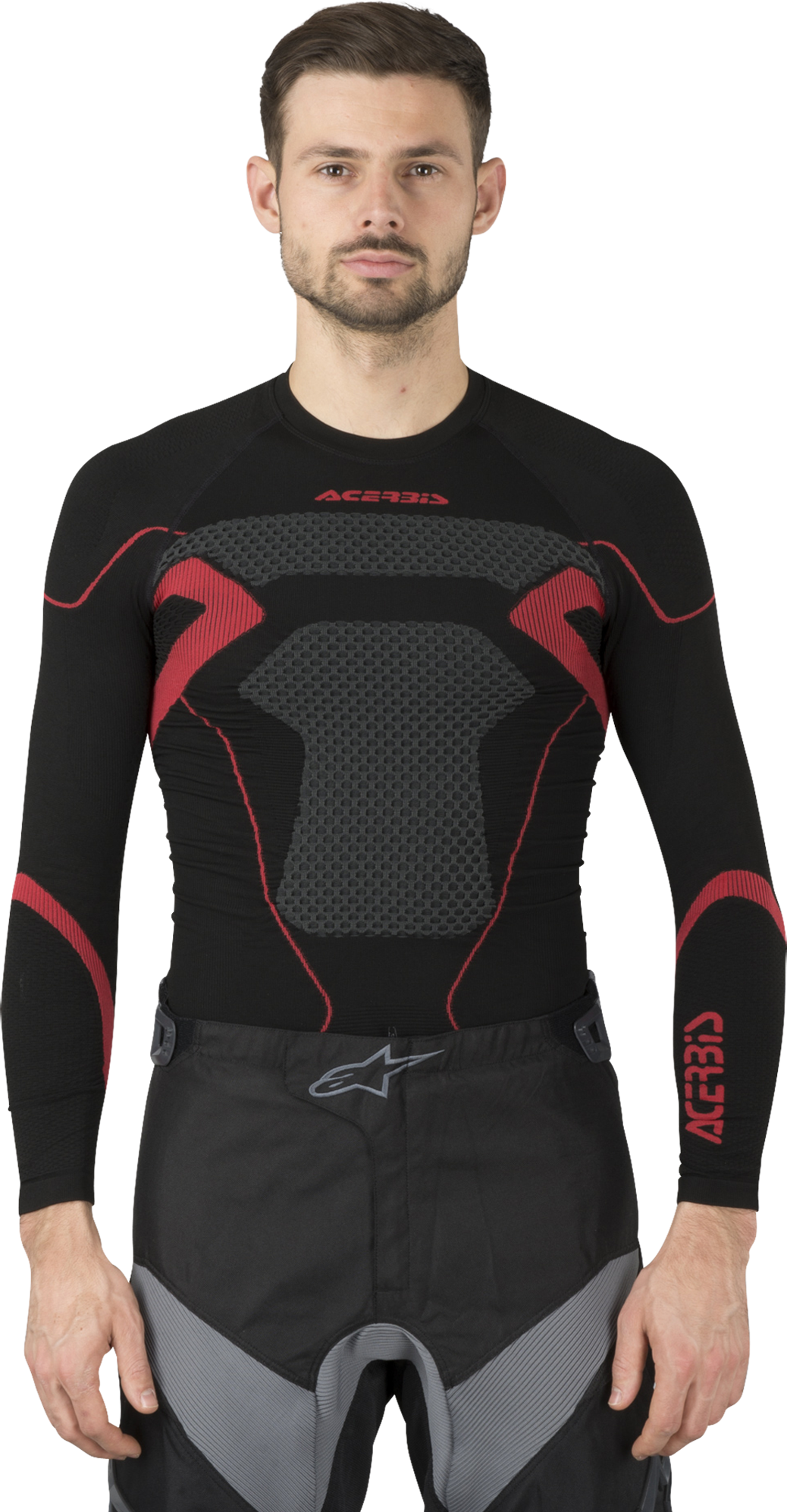 Acerbis Undertrøye Acerbis X-Body Winter Svart-Rød