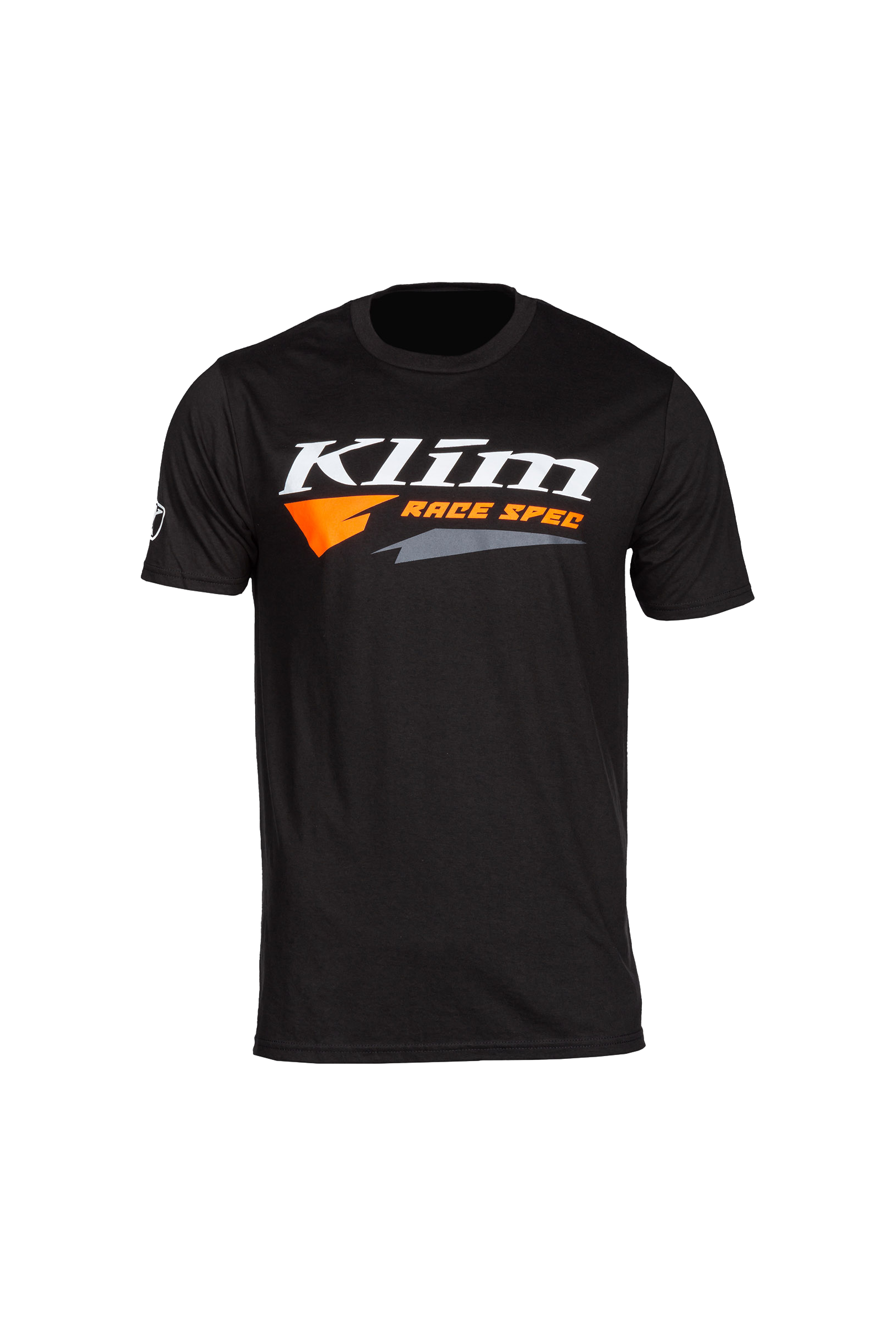 KLIM T-Skjorte KLIM Race Spec SS Svart-Strike Oransje