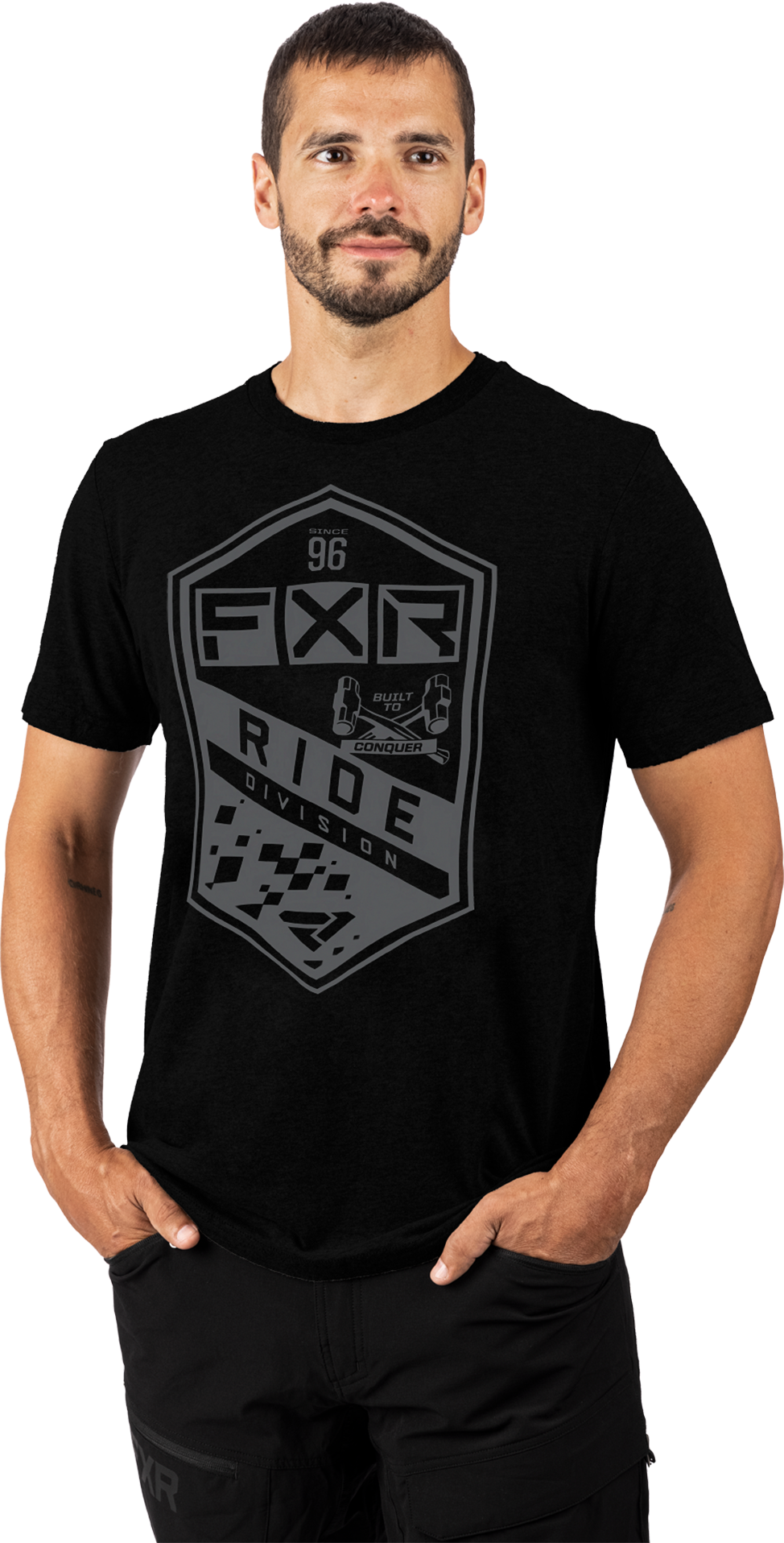 FXR T-Skjorte FXR Ride Premium Black Ops