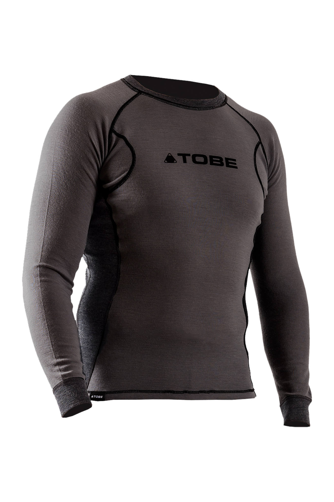 TOBE Outerwear Underlagstrøye TOBE Primus Merino Mørk-Blekk