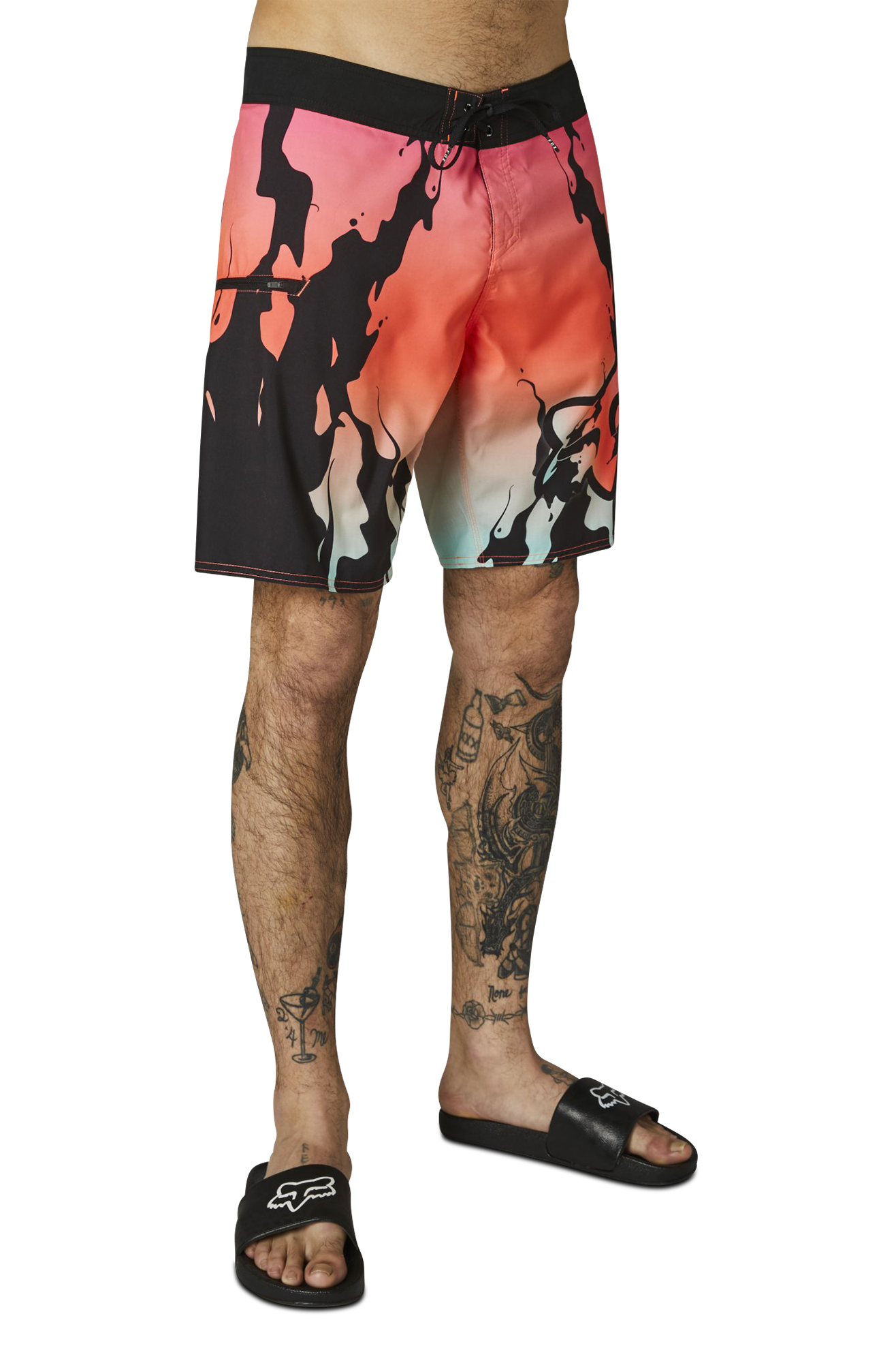 FOX Badeshorts FOX Racing Pyre Rosa