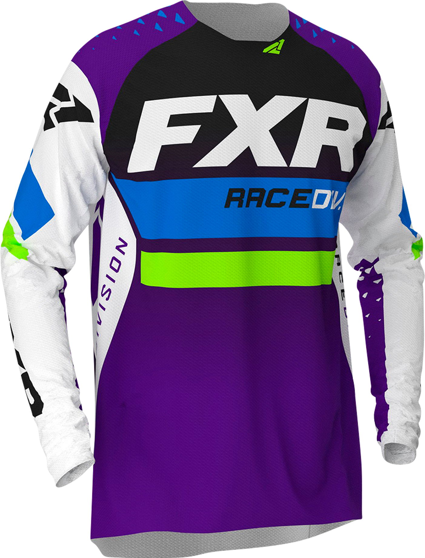 FXR Crosstrøye FXR Revo Hvit-Lilla-Lime