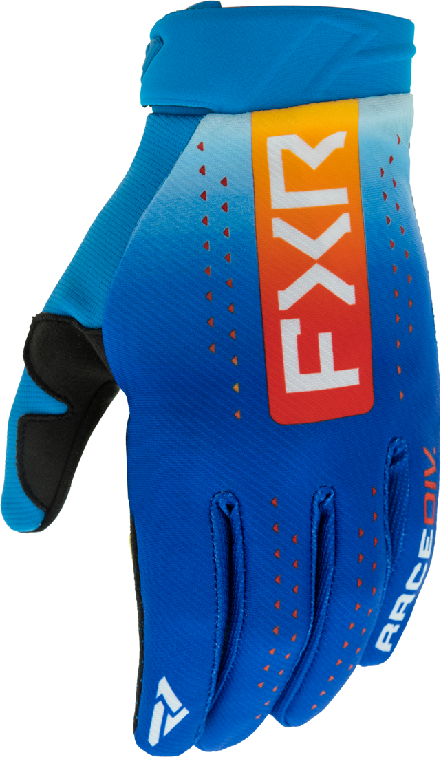 FXR Crosshansker FXR Reflex Blå-Mandarin