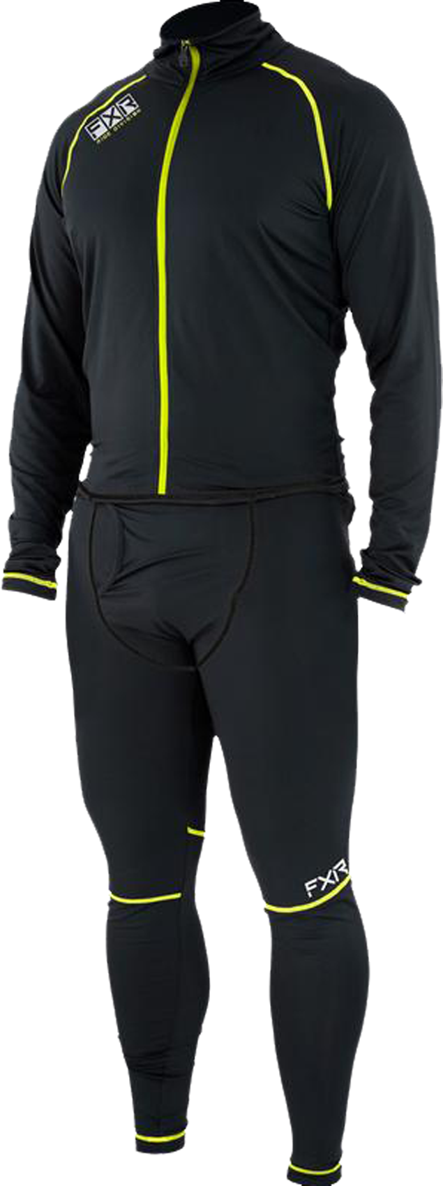 FXR Undertrøye FXR Atmosphere Base Layer HiVis-Svart