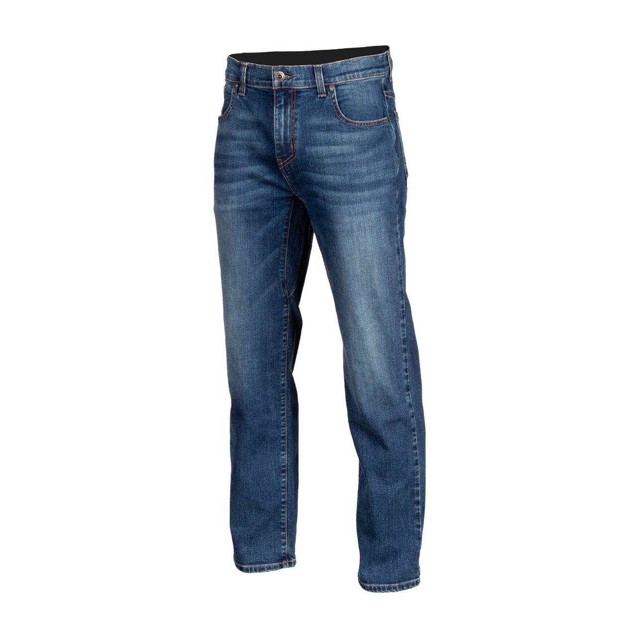 KLIM MC-Jeans Klim Unlimited Straight Stretch Cobalt