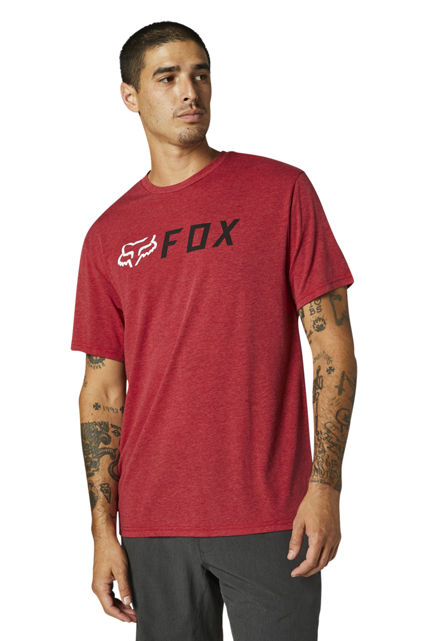 FOX T-Skjorte FOX Racing Apex Tech Tee Chili