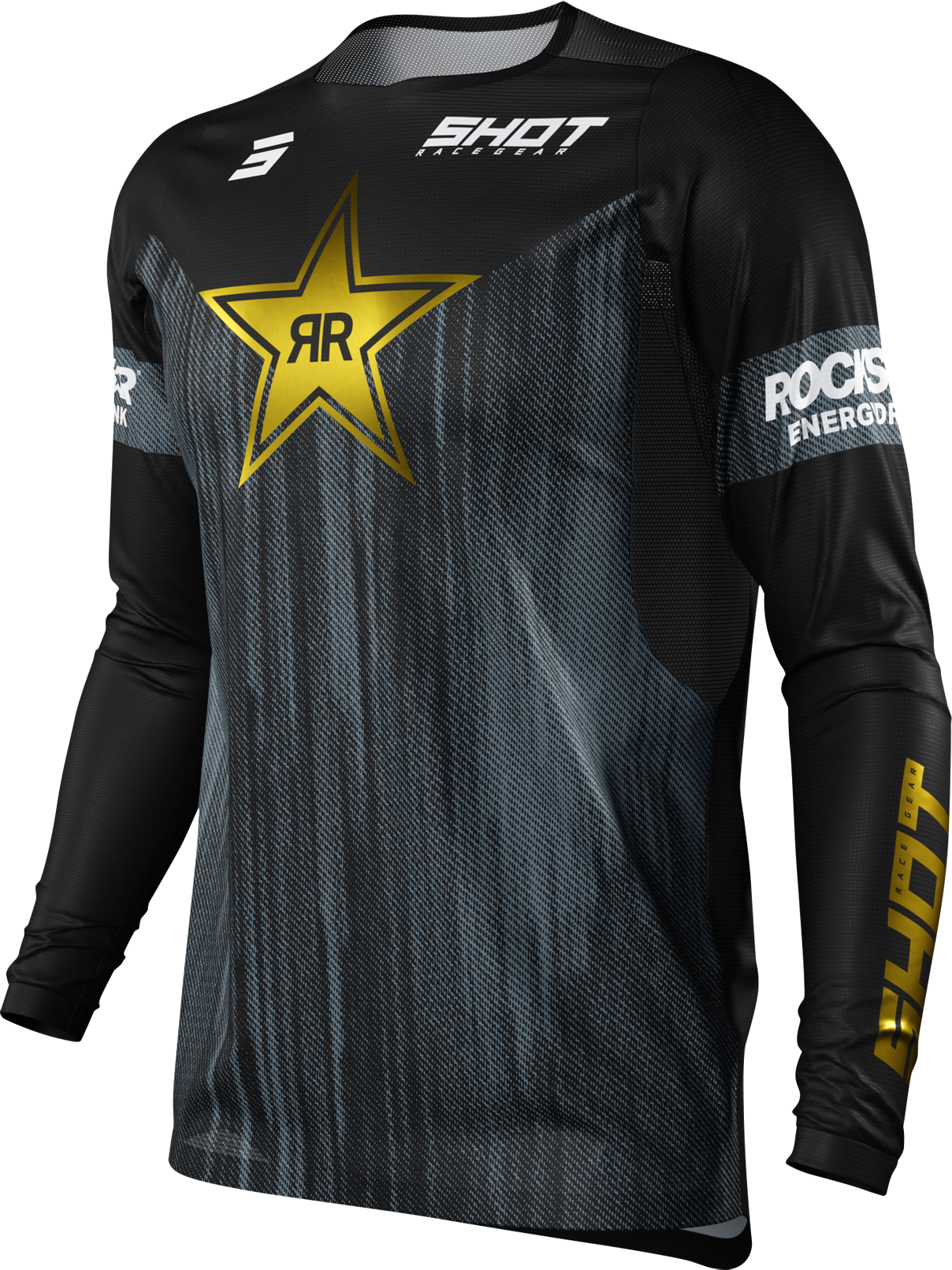 Shot Race Gear Crosstrøye Shot Rockstar Limited Edition 2022 Svart