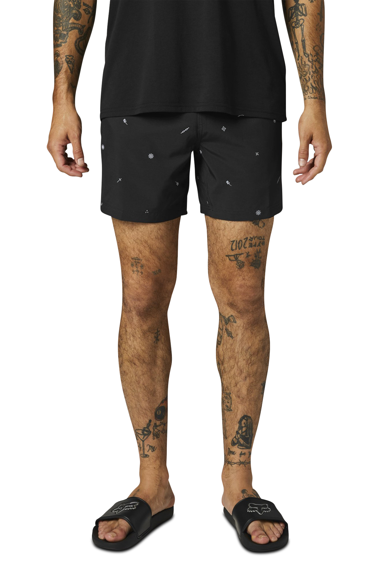 FOX Badeshorts FOX Decrypted FHE 16" Svart