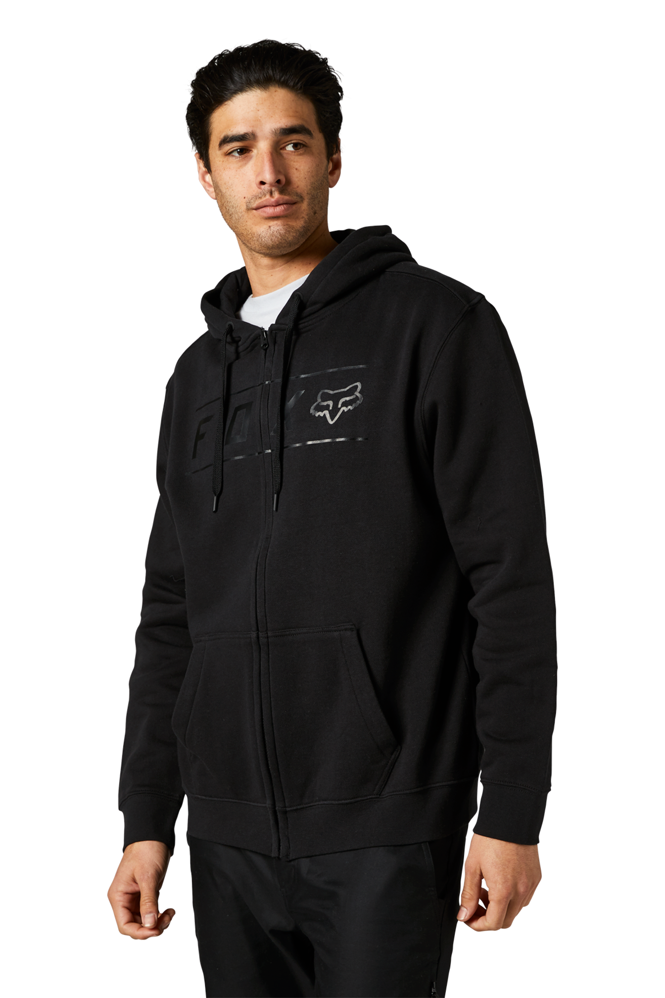 FOX Hoodie FOX Pinnacle Zip Fleece Svart