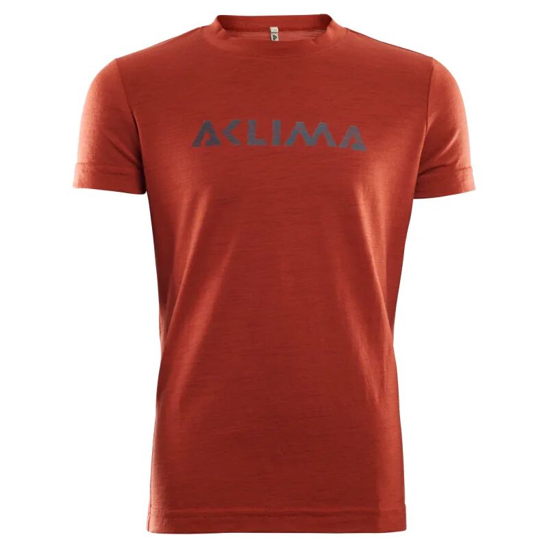 Aclima LightWool T-shirt Junior Rød