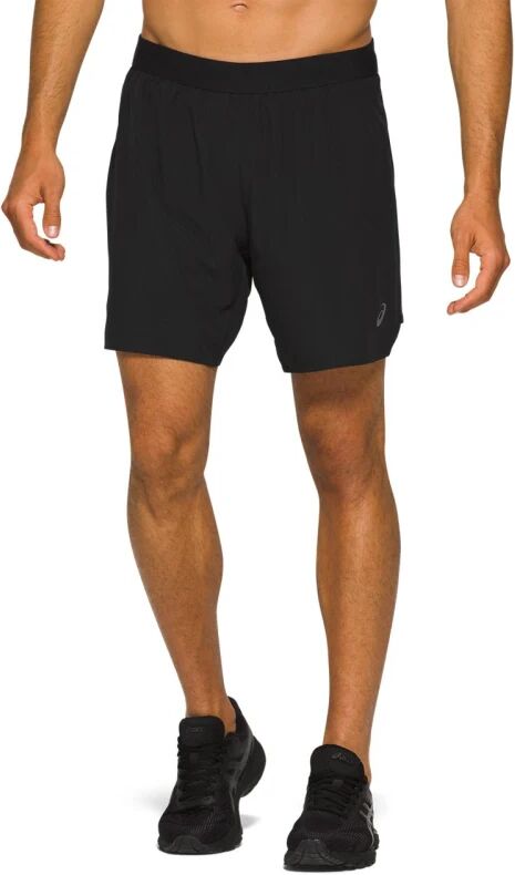 Asics Men's Road 2-in-1 7in Shorts Sort