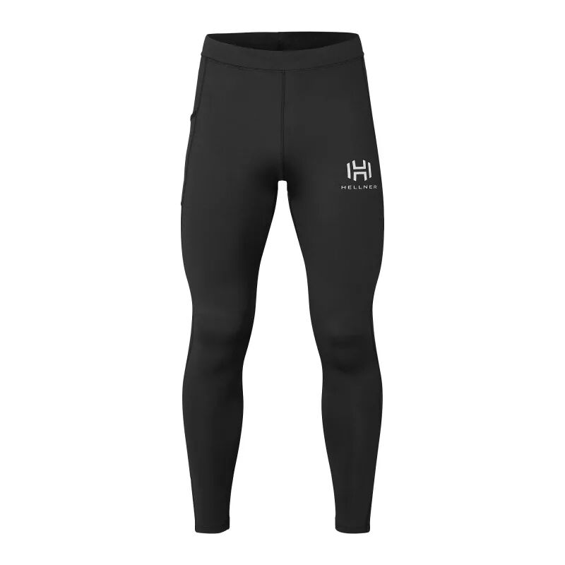 Hellner Mustavaara Running Tights Men Sort