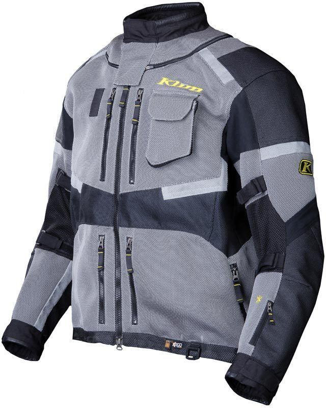 Klim Adventure Rally Air Motorcycle Textile Jacket Motorsykkel tekstil jakke S Grå