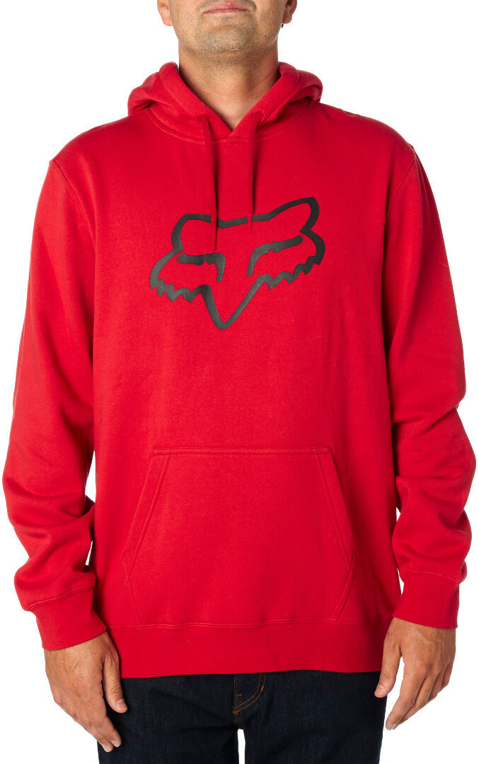 FOX Legacy Foxhead Pullover Hoody S Rød