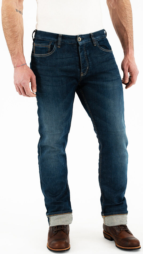 Rokker Iron Selvage Washed Jeans 38 Blå