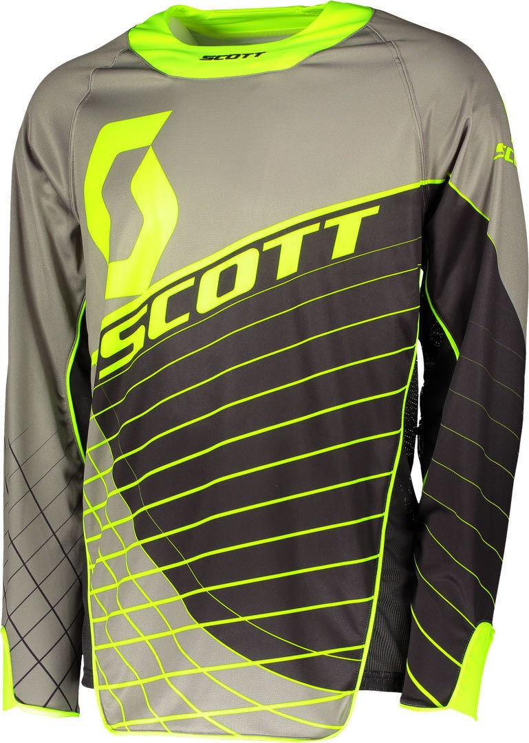 Scott Enduro Motocross Jersey M Svart Gul