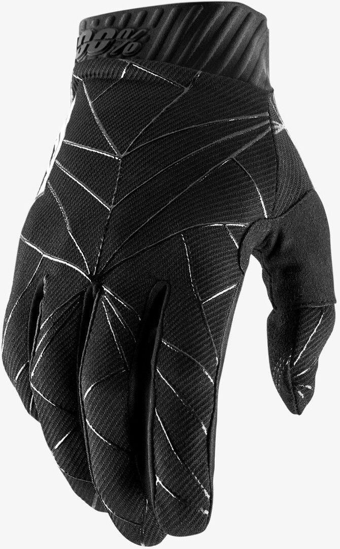 100% Ridefit Gloves Hansker 2XL Svart