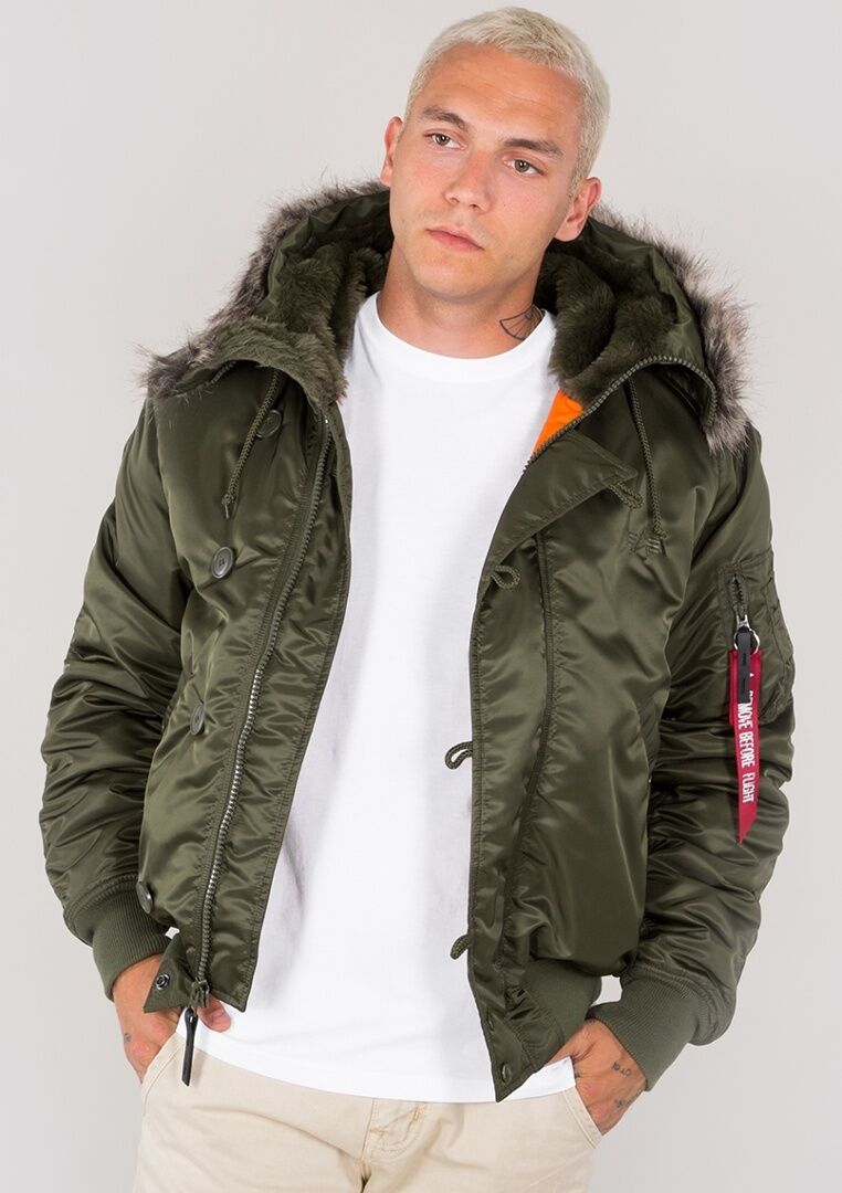 Alpha Industries N2B VF 59 Jakke M Grønn