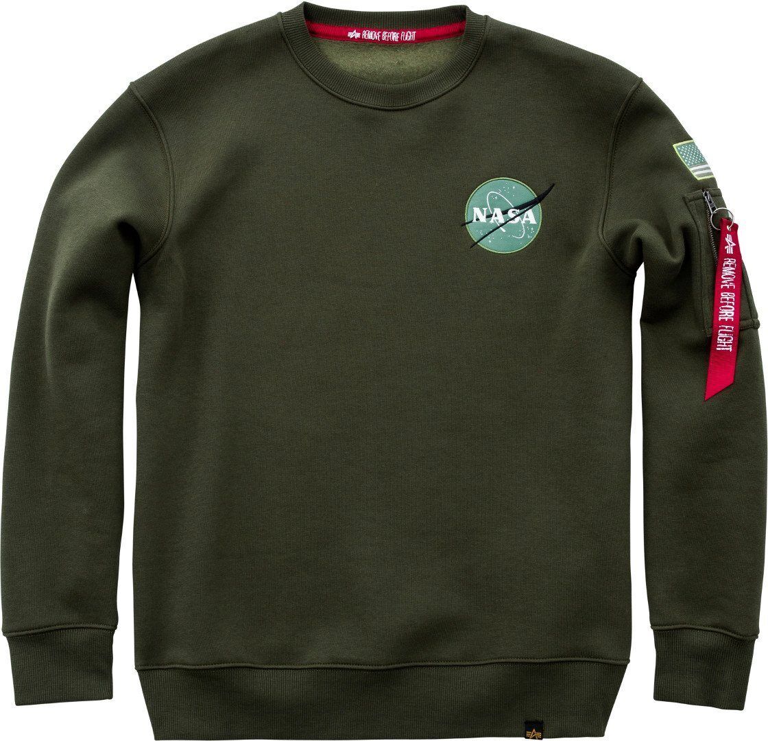 Alpha Industries Space Shuttle Sweatshirt XS Grønn