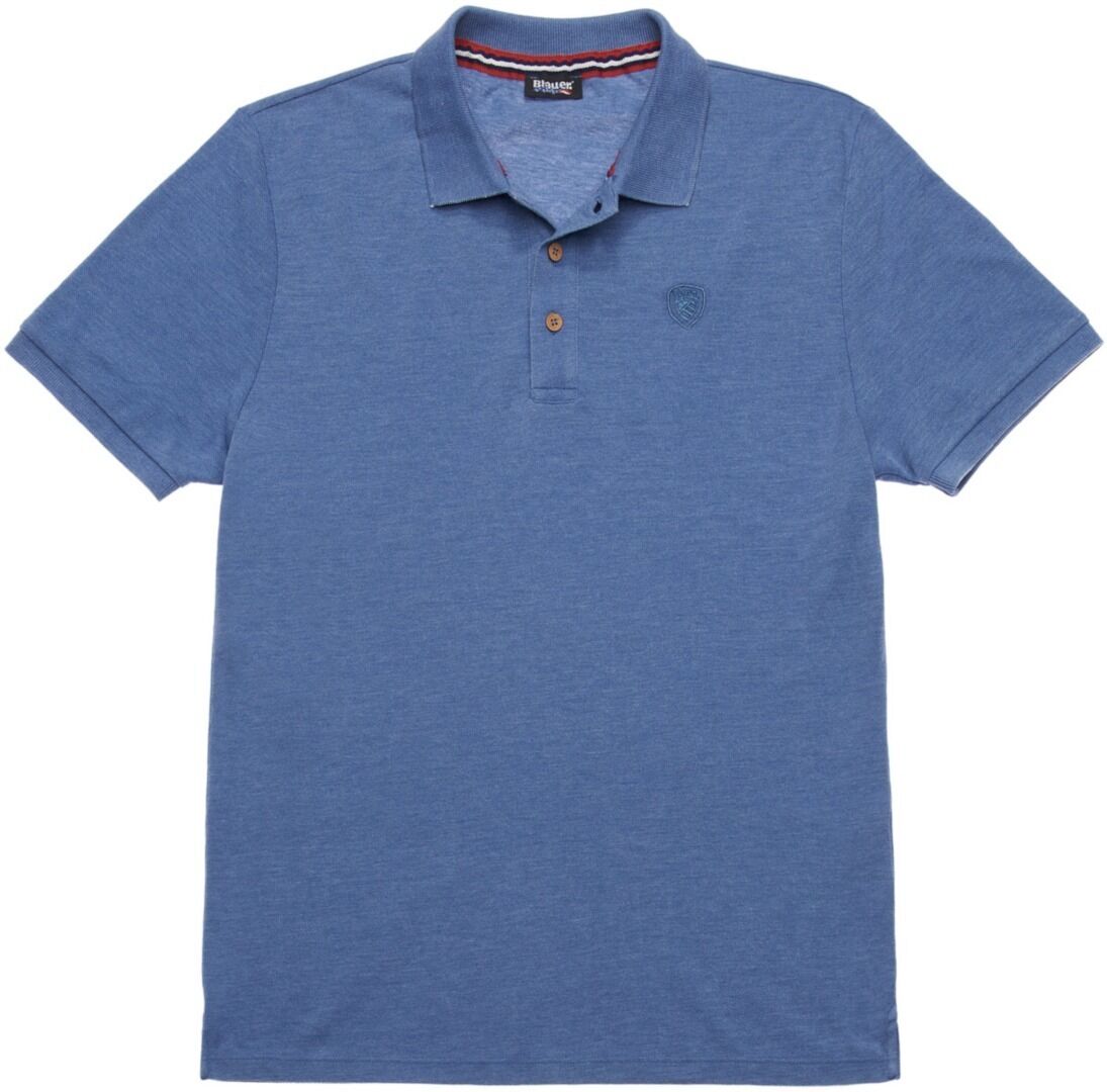 Blauer USA Melange Poloshirt S Blå