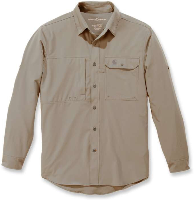 Carhartt Force Extremes Fiske skjorte M Beige